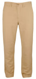 Men's Straight Fit Linen Cotton Pants Khk 33X32