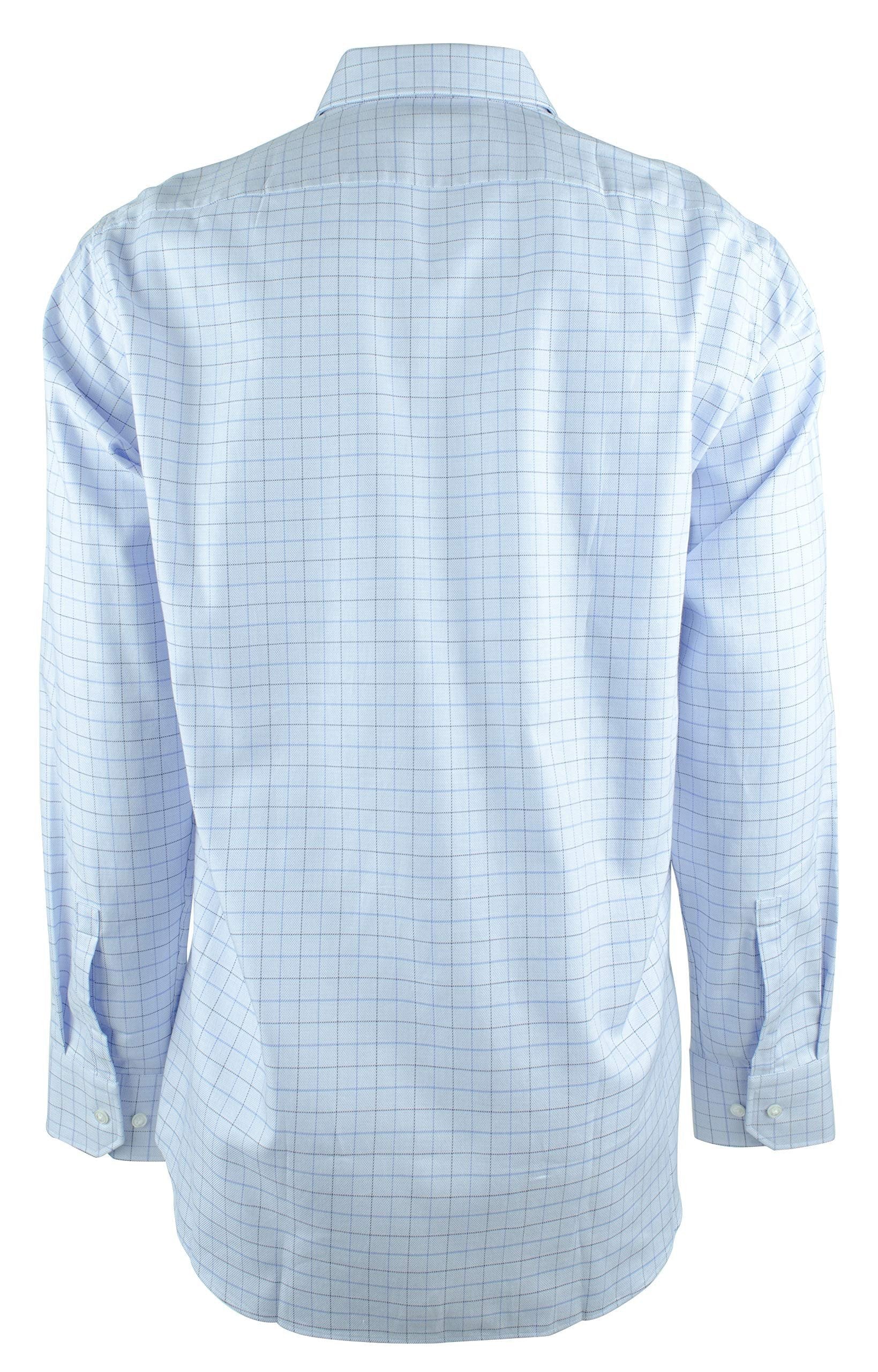 Hugo Boss Men's Enzo Plaid Regular Fit Long Sleeve Shirt 15.5 (32-33) Pastel Blue Hugo Boss Men's Enzo Plaid Regular Fit Long Sleeve Shirt 15.5 (32-33) Pastel Blue