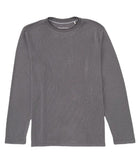 Tommy Bahama Men's Big & Tall IslandZone Coastal Crest Long Sleeve Crew T-Shirt Black 2XLT