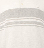 Michael Kors Men's Striped Moisture Wicking Short Sleeved Polo Shirt SHthr XXL