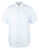 Southern Tide Men's Palm Tree SS Button Down Trim Fit Shirt