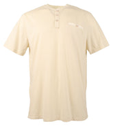 Tommy Bahama Men's Schooner Stripe Short Sleeve Henley T-Shirt BSnd Medium