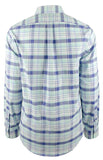 Polo Ralph Lauren Men's Oxford Plaid Slim Fit Stretch Long Sleeves Shirt M X