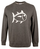 Southern Tide Men's Gameday Heather Upper Deck Pullover Sweatshirt-HB-XXL