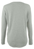 Lauren Ralph Lauren Women's Lace-Up Waffle-Knit Top-GH-XL
