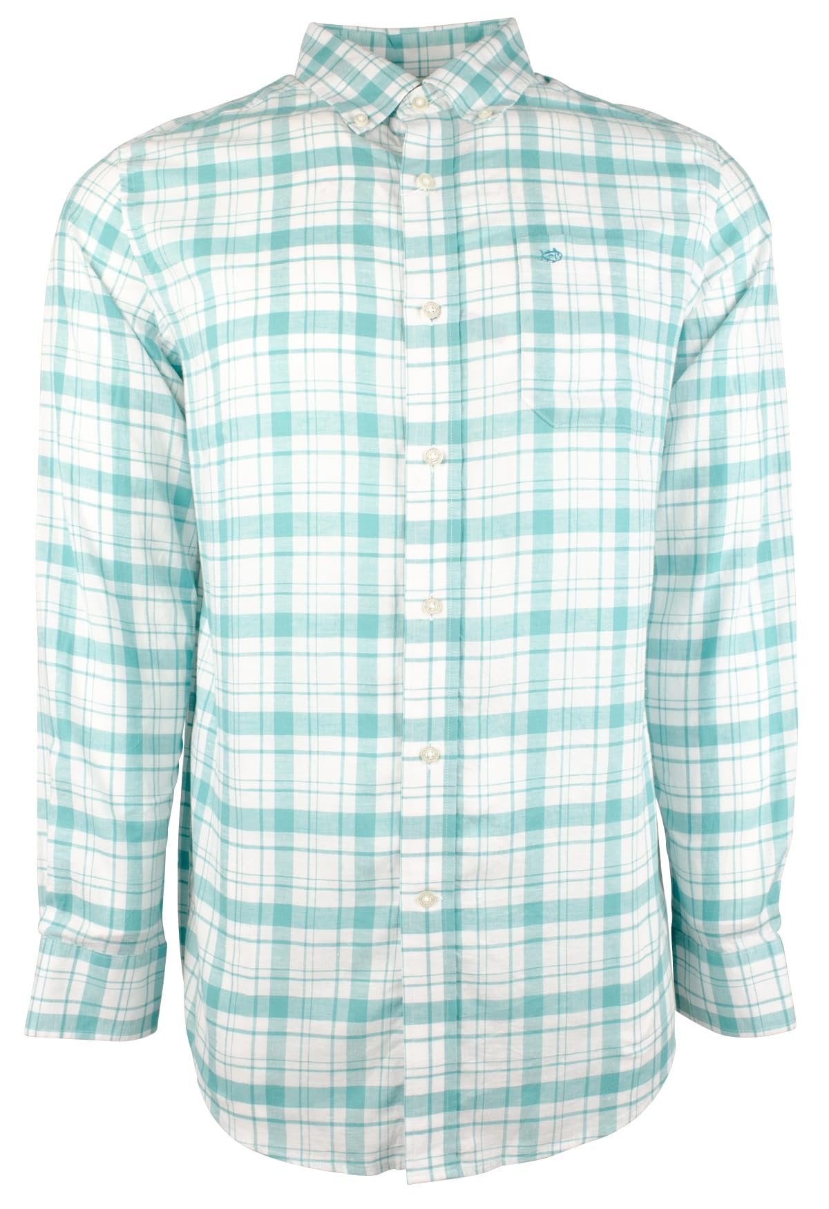 Men's Headland Moultrie Plaid Long Sleeve Sport Shirt TdlWv Medium