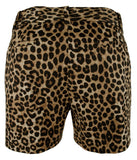Michael Kors Women's Plus size Animal Print Chino Shorts