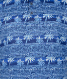 Bugatchi Men's Hendrix Palms & Waves Print Polo Shirt