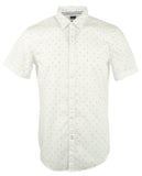 Hugo Boss Men's Slim Fit Ronn Button Down Short Sleeve Shirt 2XL Pastel Blue