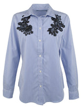 Women's Plus Lace Patch Shirt WM 1X