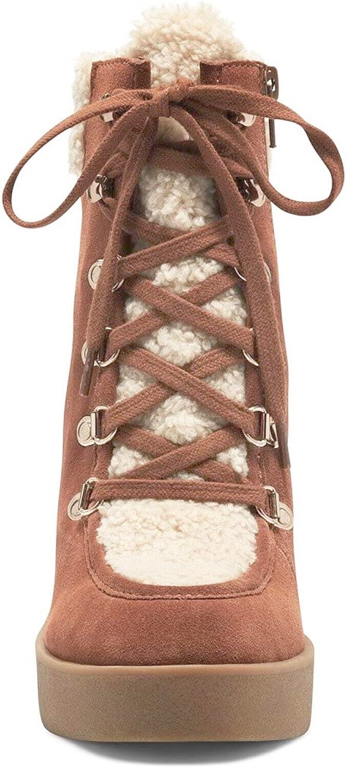 Jessica Simpson Women's Maelyn Lace-up Platform Wedge Ankle Boots Bootie 7.5 M Jessica Simpson Women's Maelyn Lace-up Platform Wedge Ankle Boots Bootie 7.5 M