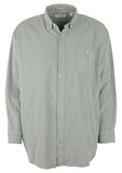 Tommy Bahama Men's Big & Tall Long Sleeve Coastline Cord Sandwash Camp Shirt (Dk Fern, 3XLT)