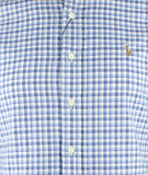 Polo Ralph Lauren Men's Checkered Luxury Oxford Long Sleeve Shirt B S