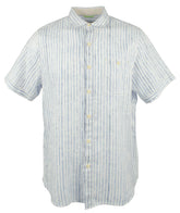Tommy Bahama Men's Stripe Del Soul Linen Camp Shirt-BS-S