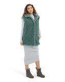 UGG Women's Tammie Faux Fur Vest (Aloe Vera) Large