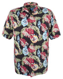 Tommy Bahama Men's Big and Tall with Bells on Camp Short Sleeve Shirt-B-2XT