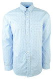 Polo Ralph Lauren Men's Mini Anchor Print Poplin Long Sleeve Shirt
