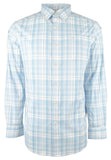 Southern Tide Men's Intercoastal Palm Canyon Plaid Sport Shirt Rain Water Small