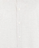 Michael Kors Men's Stretch Polka Dots Slim Fit Long Sleeve Shirt