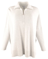 Tommy Bahama Women's Shimmer Bonita Half Zip Long Sleeved Poncho Top PGH S/M