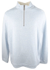Tommy Bahama Flipshore Sudadera reversible con media cremallera para hombre, talla pequeña