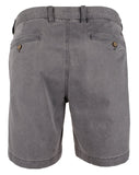 Pantalones cortos Tommy Bahama Boracay con entrepierna de 8 pulgadas y parte delantera plana para hombre, gris niebla 30