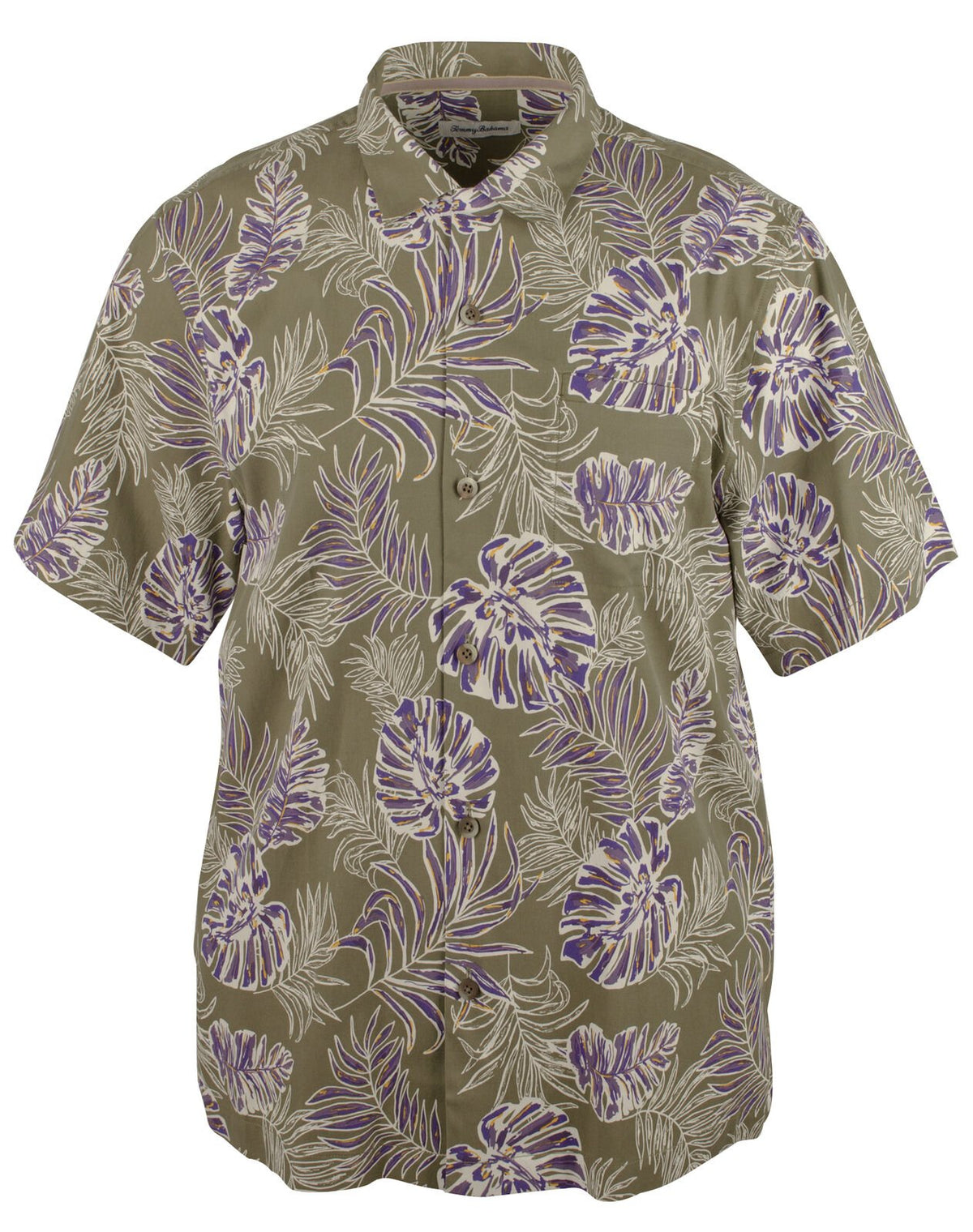 Customer Return Tommy Bahama Men's Canyon Leaves Camp Shirt Large