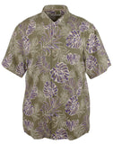 Customer Return Tommy Bahama Men's Canyon Leaves Camp Shirt Large