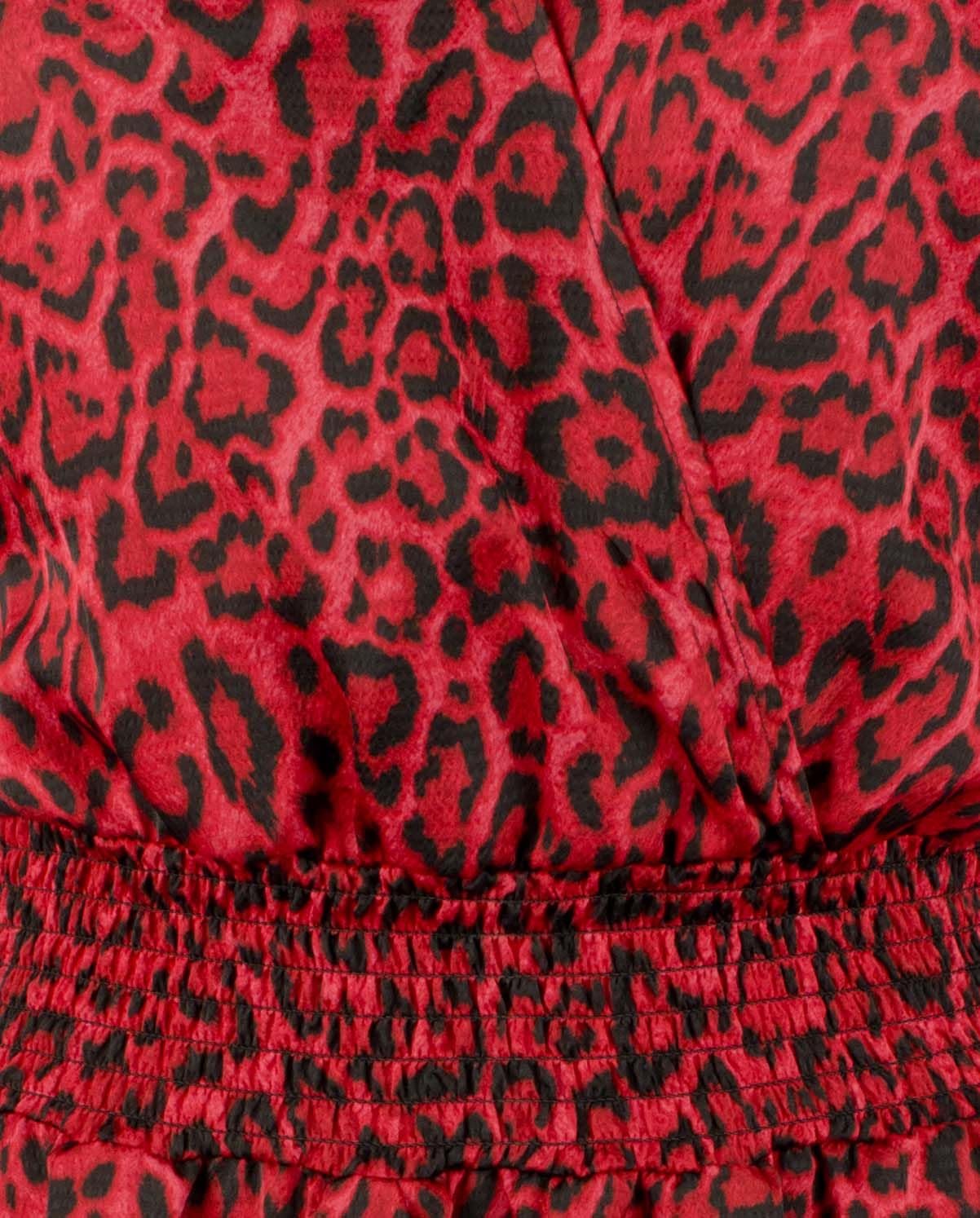 Women's Plus Size Long Sleeve Satin Wildcat Smock Dress 3X Crimson Women's Plus Size Long Sleeve Satin Wildcat Smock Dress 3X Crimson