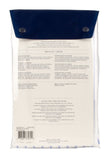One King Extra Deep Fitted Prescot Striped Sheet Blue White 78 x 80 x 18 IN/198 x 203 x 46 CM