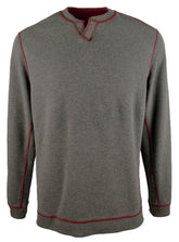 Sudadera reversible Tommy Bahama Flipshore Abaco para hombre, color negro cereza jaspeado 3XB