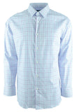 Hugo Boss Men's Enzo Plaid Regular Fit Long Sleeve Shirt-DP-15-1/2 (32/33) Dark Pink