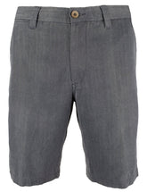 Tommy Bahama - Pantalones cortos chinos de mezcla de seda con diseño de espiga Havana para hombre, azul tinta, talla 42