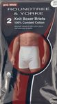 Men's Big & Tall Color Assorted 2-Pack Knit Boxer Briefs-54B