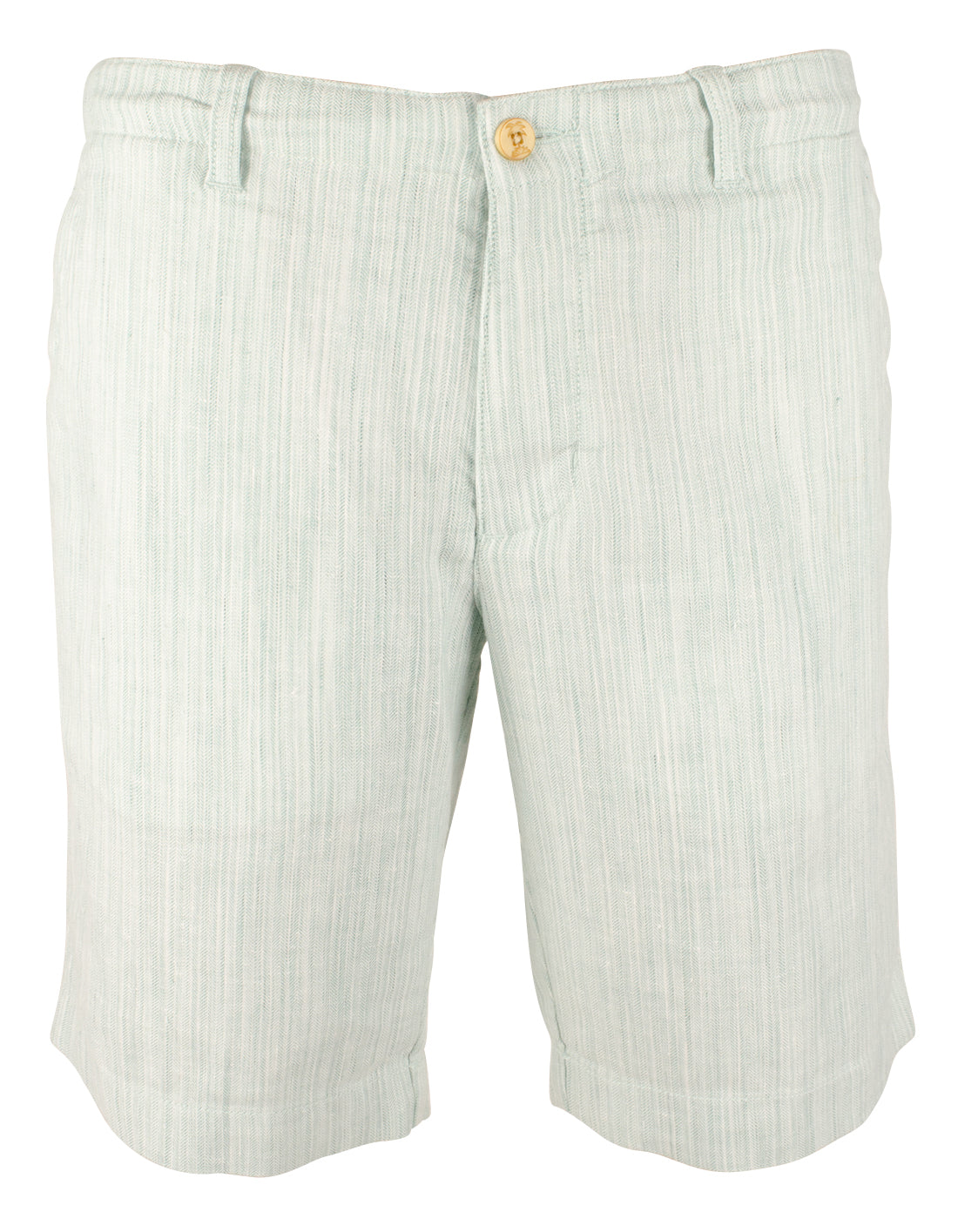 Tommy Bahama Men's Harbor Herringbone Stretch-Linen 10" Inseam Short (Malibu, Small)