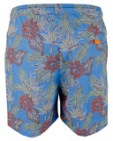 Men's Naples Neon Vines 6" Swim Trunks Small