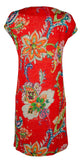 Customer Return Lauren Ralph Lauren Women's Petite Floral Print Midi Shift Dress-OM-PXS