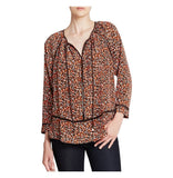 Michael Kors Women's Peasant Blouse Top P XS