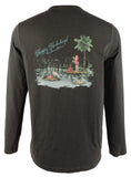 Tommy Bahama Men's Santa On Holiday Long Sleeves Shirt-C-Small