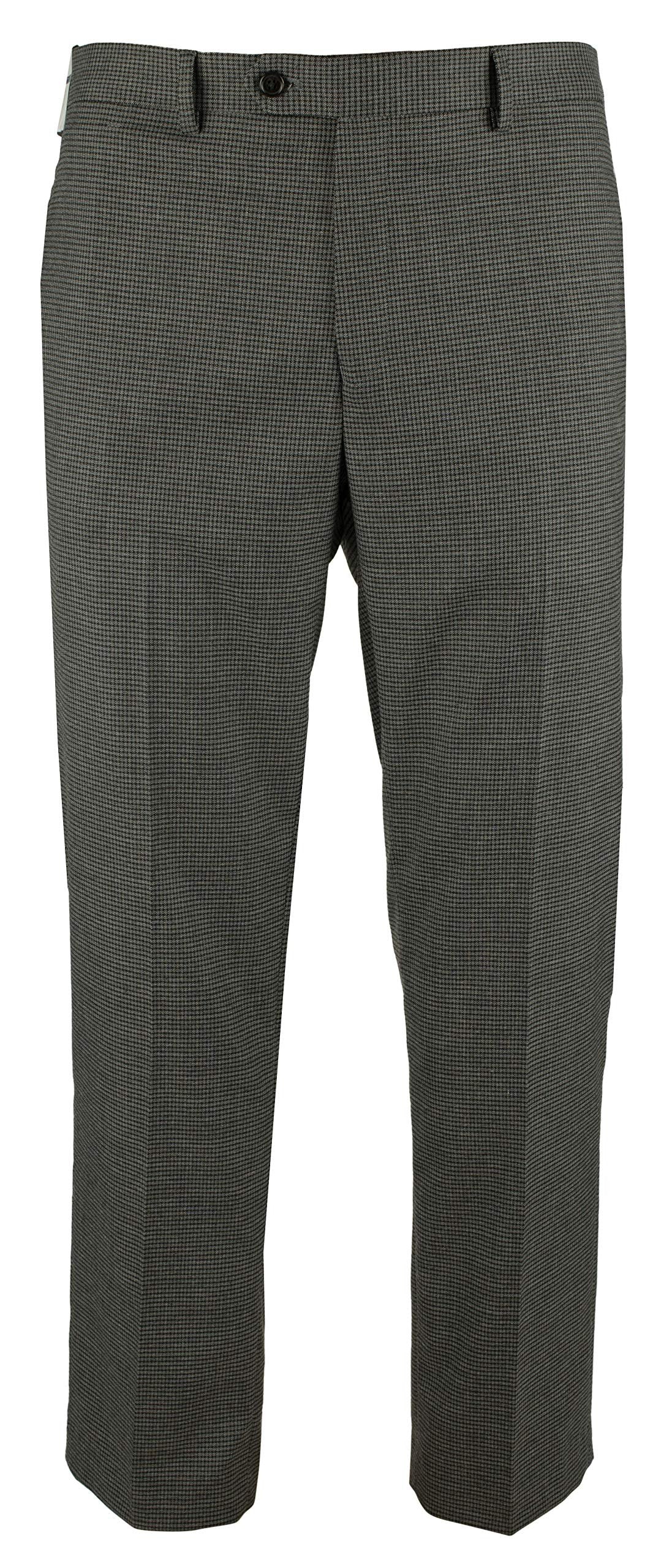 Ralph Lauren Men's Comfort Flex Flat Front Slim Fit Dress Pants GBlk 34WX32L...