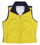 Ralph Lauren Women's Reversible Zip Up Colorblocked Vest