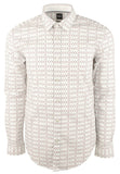 Hugo Boss Men's Ronni Slim Fit Long Sleeve Shirt Medium Multicolor