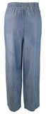 Michael Kors Women's Plus Size Chambray Lightweight Wide Leg Pants 2X