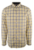 Michael Kors Men's Long Sleeve Plaid Classic fit Shirt