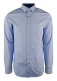 Michael Kors Men's Long Sleeve Swirl Print Slim Fit Shirt B XL
