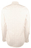 Men's Slim Fit Micro Dot Print Long Sleeves Shirt-OO-Medium