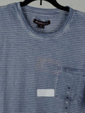 Customer Return Michael Kors Men's Striped Pocket T-Shirt-OB-XL