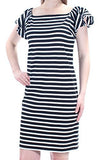 Lauren Ralph Lauren Women's Off-the-Shoulder Striped Dress