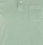 Southern Tide Men's Micro Stripe Island Short Sleeve Polo GG S