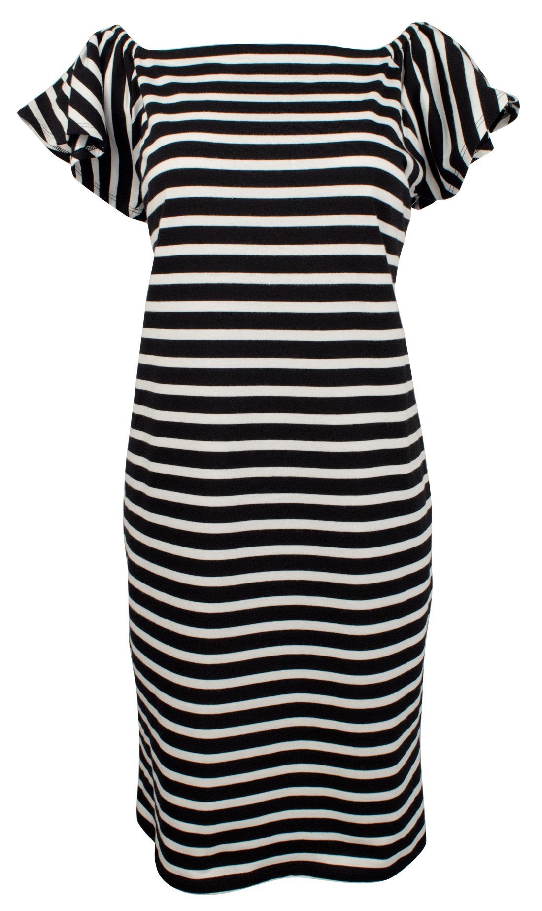 Lauren Ralph Lauren Women's Off-the-Shoulder Striped Dress
